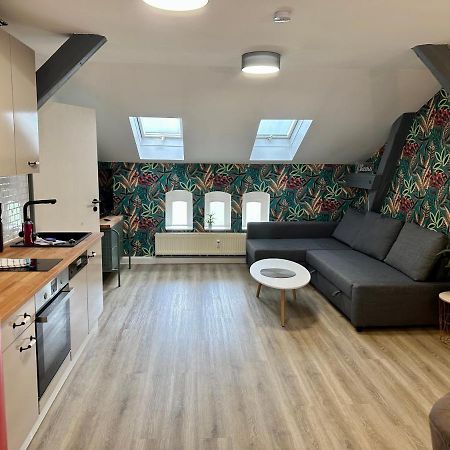 Apartment Zum Bunten Schmetterling Inkl. Parkplatz Erfurt Eksteriør bilde